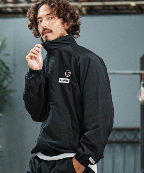 felkod(フィルコッド)】Double Patch Cotton Like Nylon Jacket