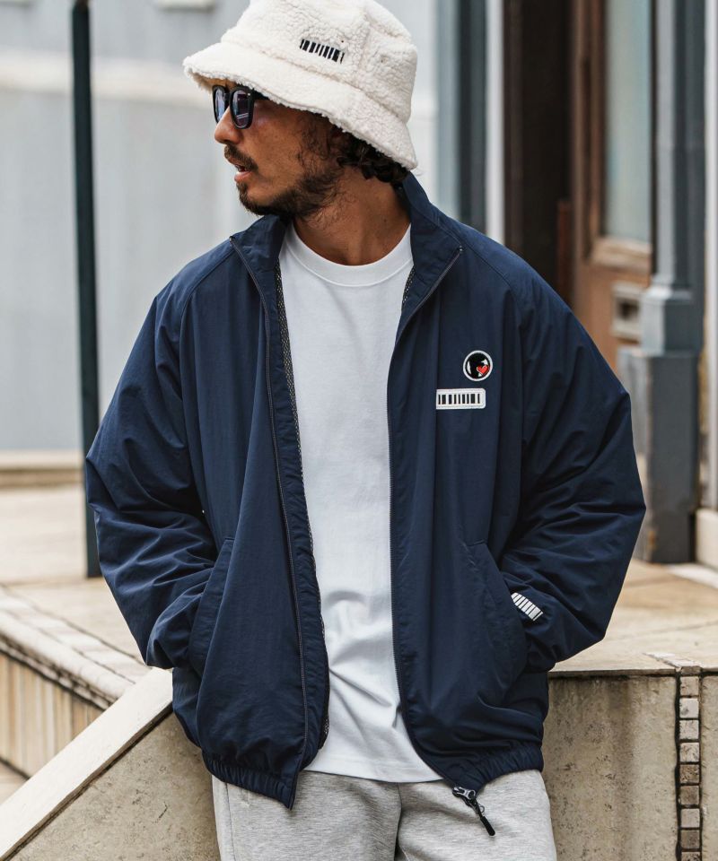 felkod(フィルコッド)】Double Patch Cotton Like Nylon Jacket