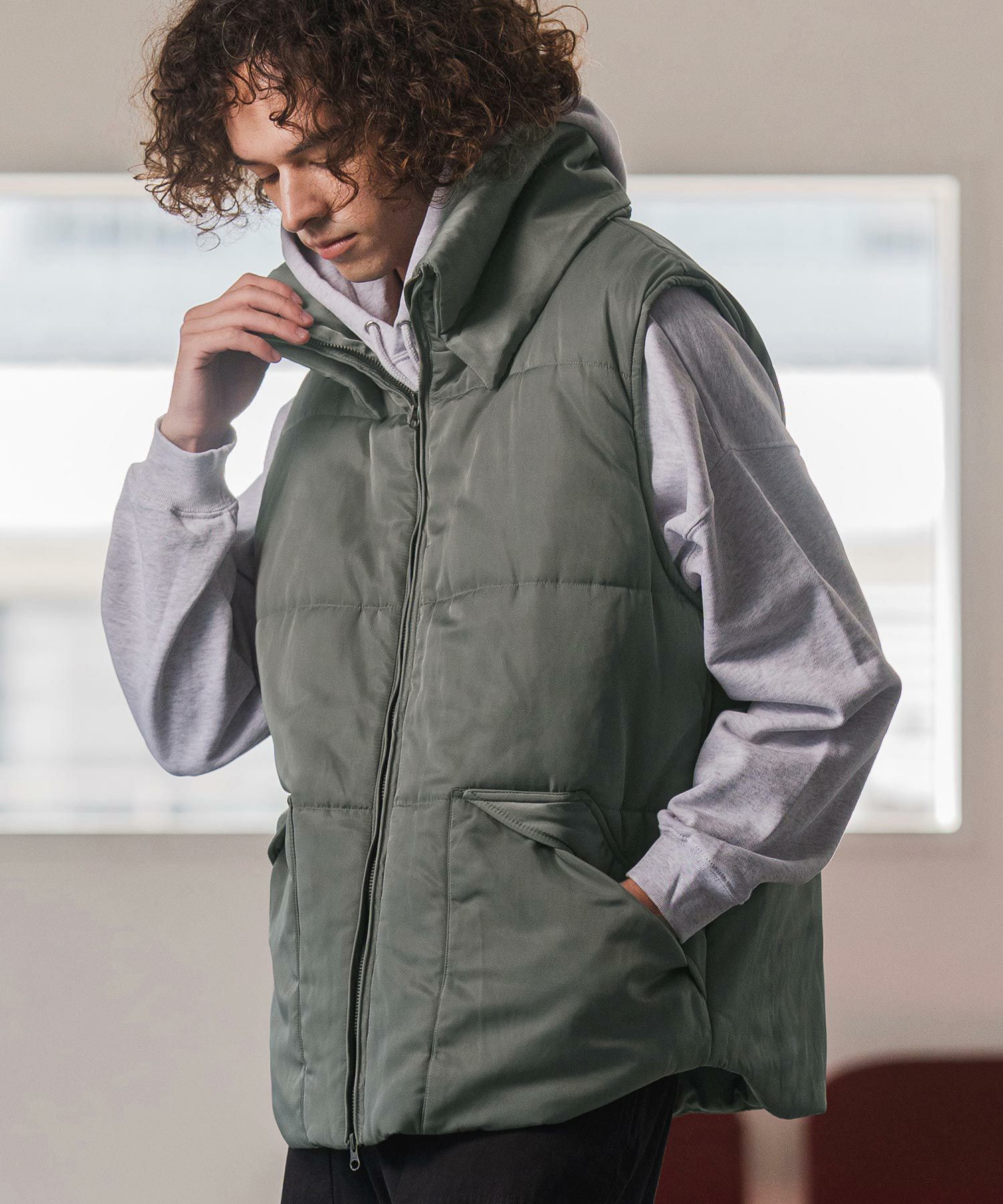 CAMBIO(カンビオ)】Honeycomb Jacquard Fleece Surrouel Pants