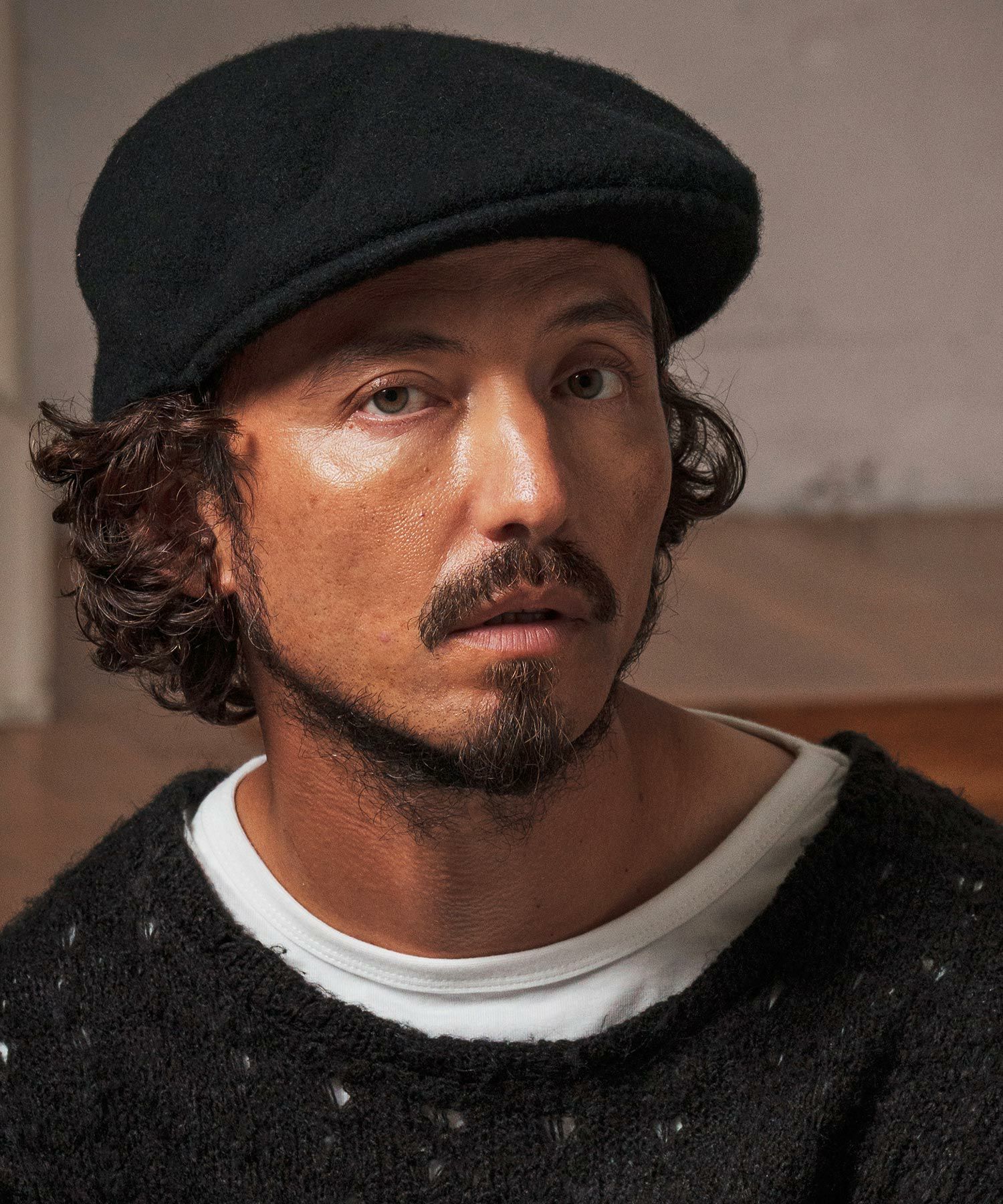 CAMBIO(カンビオ)】Seamless Wool Hunting ハンチング(OP-252-BO008