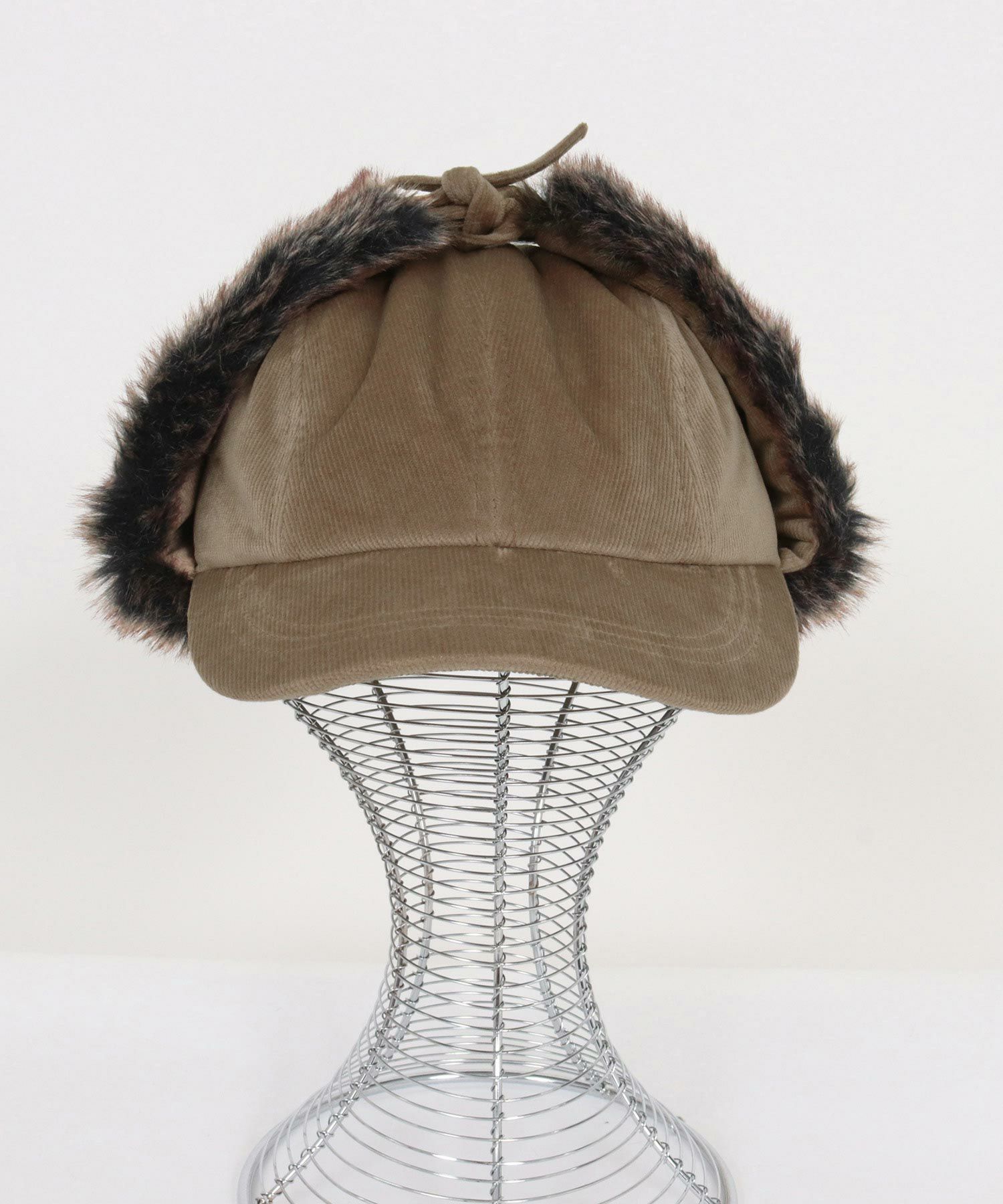 CAMBIO(カンビオ)】 Corduroy Flight Cap フライトキャップ(NF-252