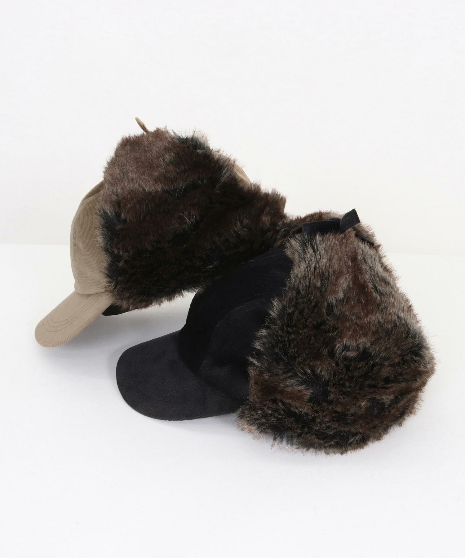 CAMBIO(カンビオ)】 Corduroy Flight Cap フライトキャップ(NF-252