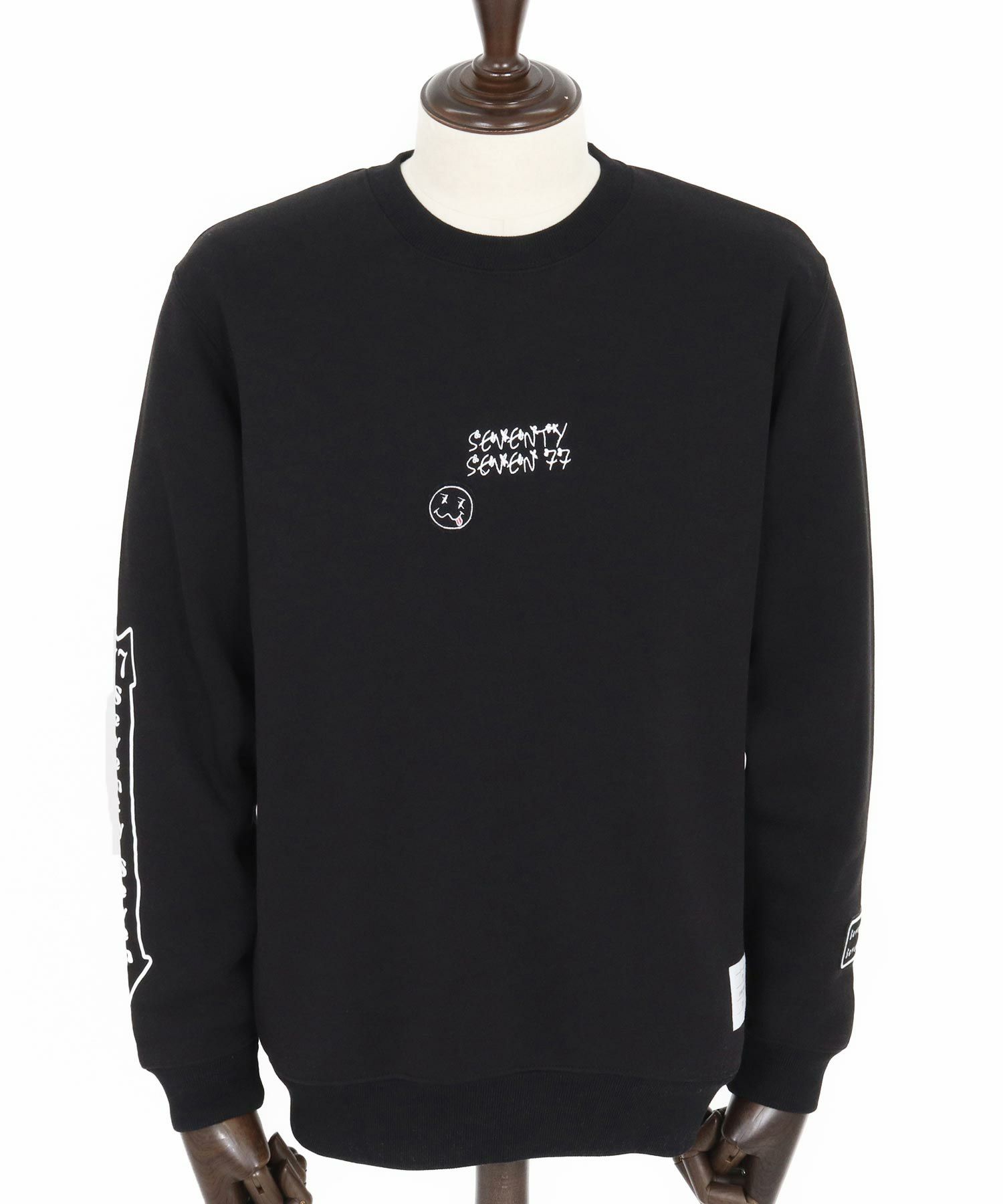 seventy seven(セブンティセブン)】middle onz sweat shirt(77flower