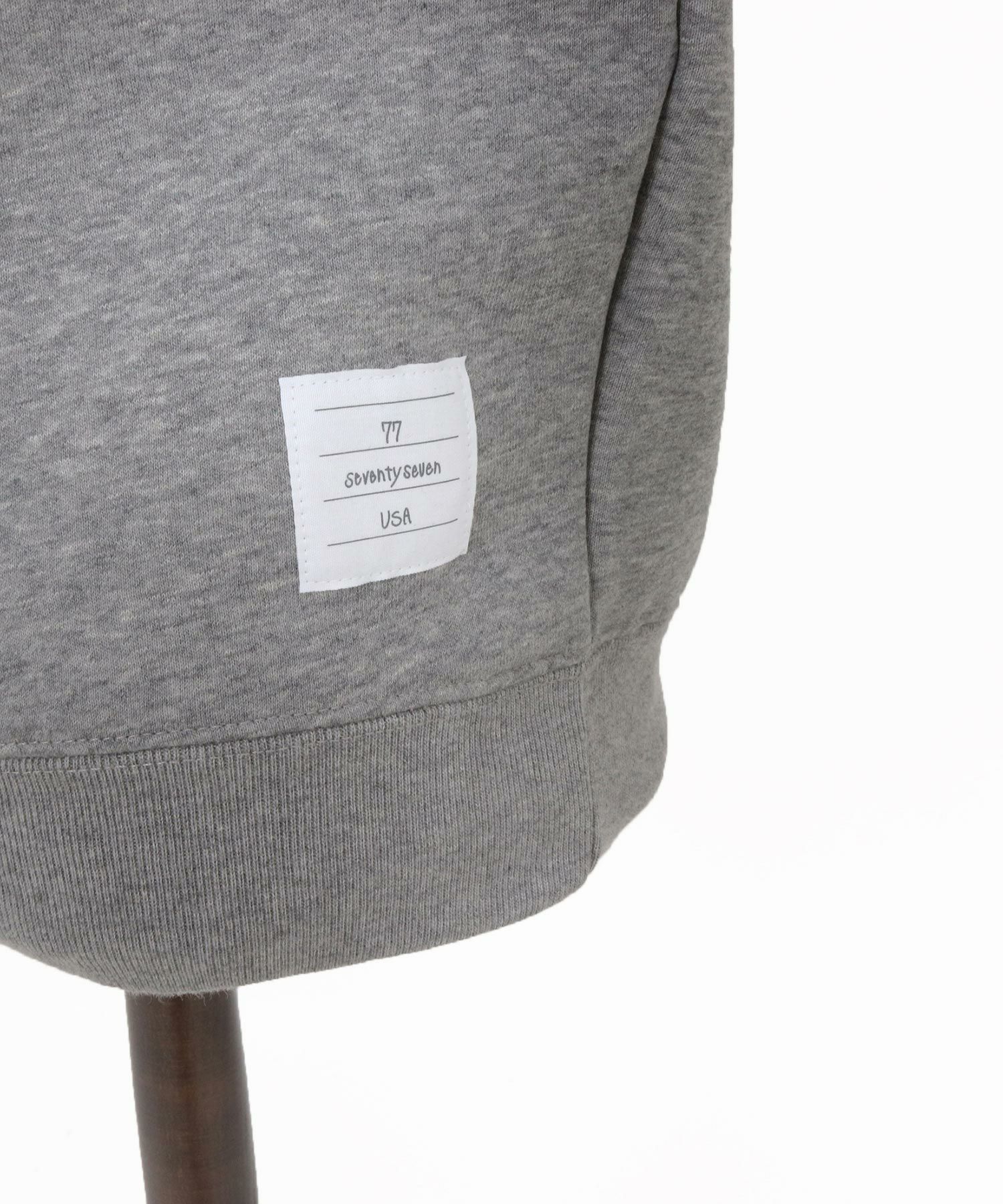 seventy seven(セブンティセブン)】middle onz sweat shirt(77flower