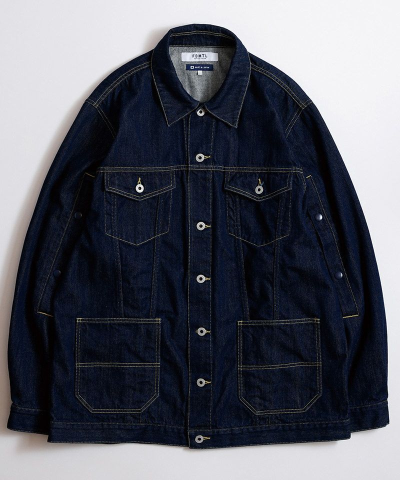 FDMTL(ファンダメンタル)】【予約販売2月入荷予定】THIRD JACKET RINSE
