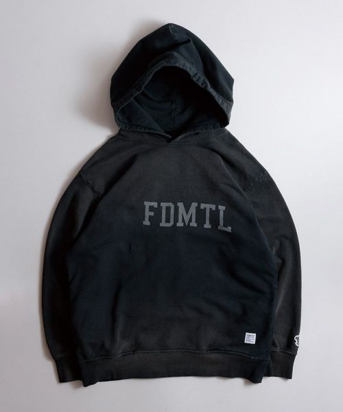 【FDMTL(ファンダメンタル)】【予約販売2月入荷予定】LOGO SWEAT HOODIE 3YR WASH パーカー(FA26CSP14)