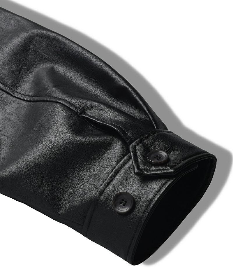 30%OFF【NO ID.(ノーアイディー)】ｼﾝｾﾃｨｯｸﾚｻﾞｰZIP BIG-BLZ ブルゾン