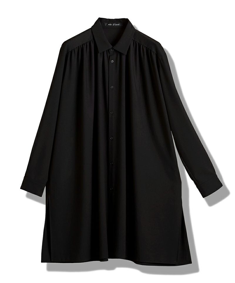 30%OFF【NO ID.(ノーアイディー)】ｸﾚﾘｯｸｷﾞｬｻﾞｰﾛﾝｸﾞSH シャツ(457006