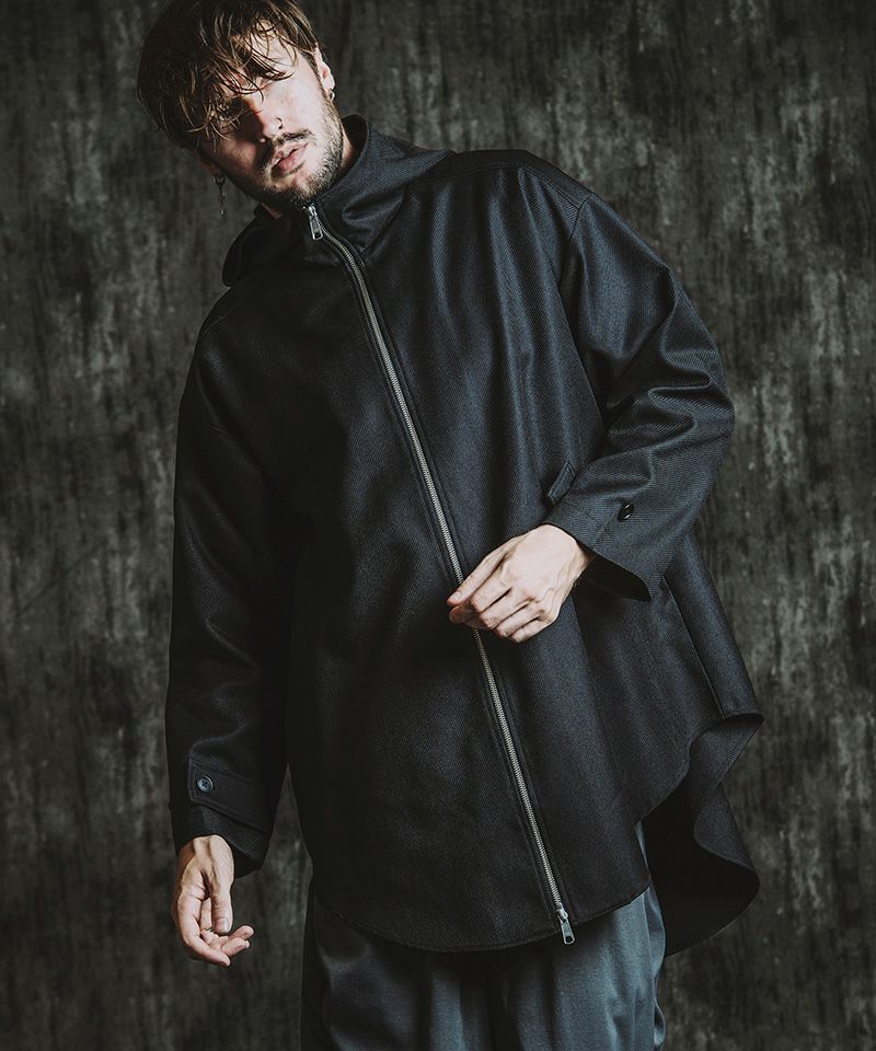 50%OFF【NO ID.(ノーアイディー)】 ｲﾝﾊﾞｰﾃｯﾄﾞﾀｯｸﾌｰﾃﾞｯﾄﾞｺｰﾄ(457006