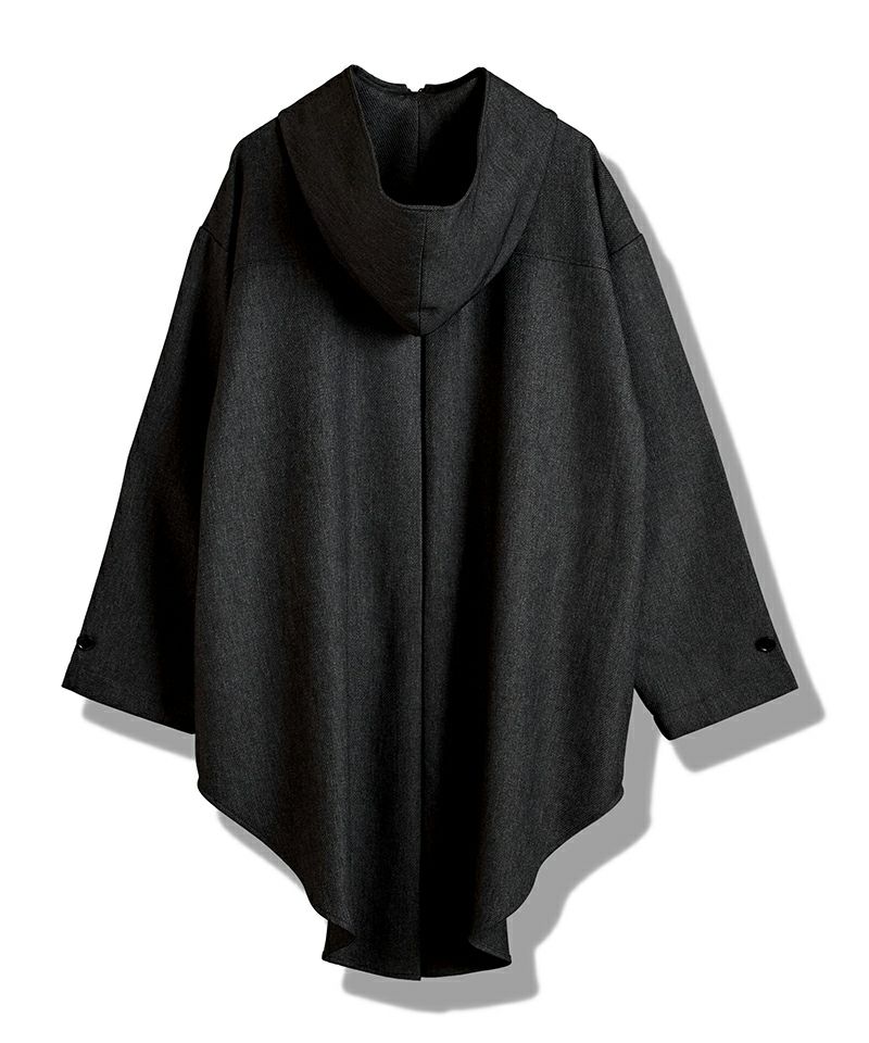 50%OFF【NO ID.(ノーアイディー)】 ｲﾝﾊﾞｰﾃｯﾄﾞﾀｯｸﾌｰﾃﾞｯﾄﾞｺｰﾄ(457006