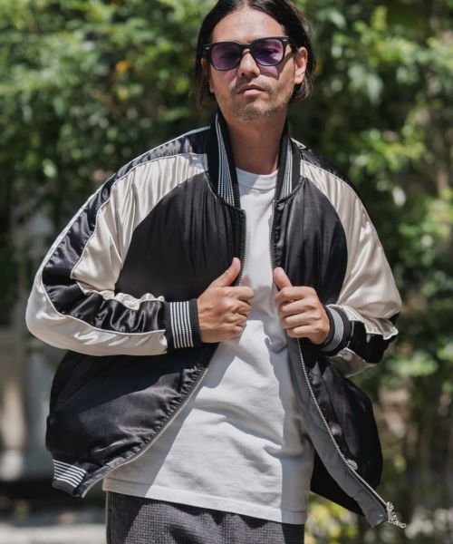 【CAMBIO(カンビオ)】【予約販売11月下旬～12月上旬入荷】Different Design Reversible Jacket リバーシブルジャケット(A57325cmb)