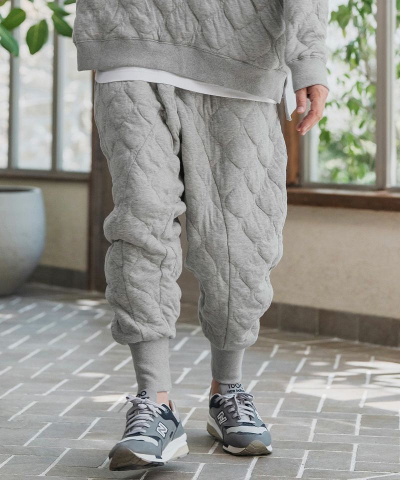 【CAMBIO】スウェットサルエルパンツ CAMBIO(カンビオ)】Denim Like Drape Sarrouel Pants サルエル