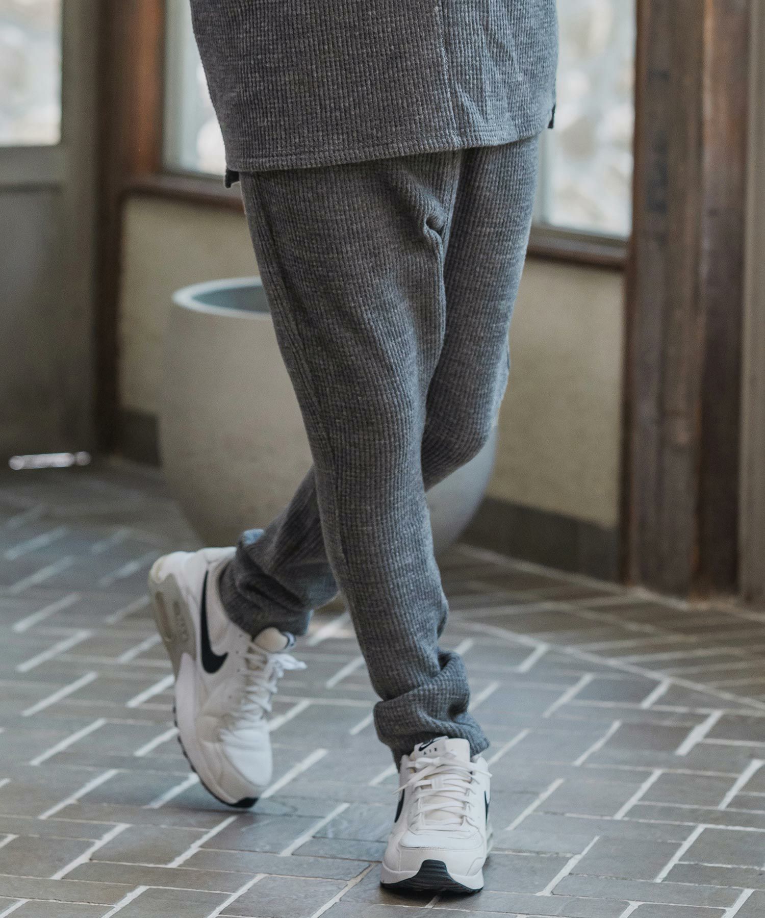 CAMBIO(カンビオ)】Big Waffle Knit saw Jodhpurs Pants ジョッパーズ