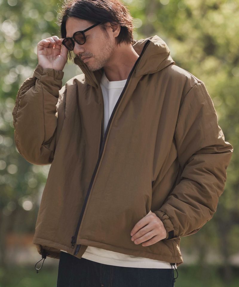 30%OFF【CAMBIO(カンビオ)】止水ZIPターンバックハイネック中綿