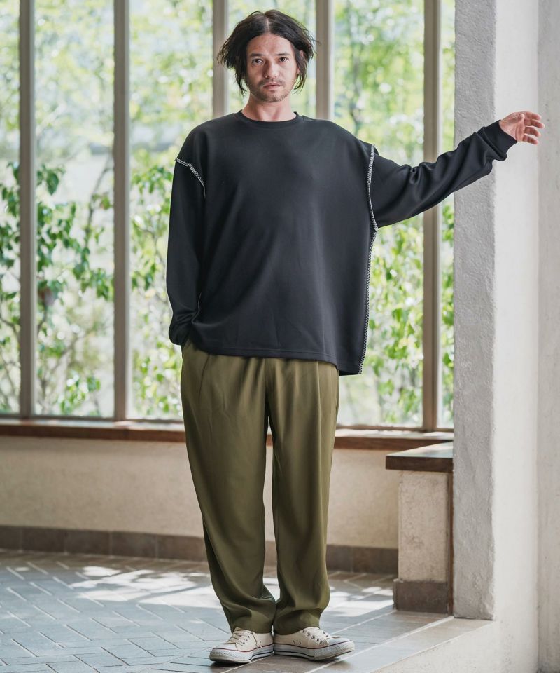 CAMBIO(カンビオ)】ワイドイージーパンツ | CAMBIO カンビオ