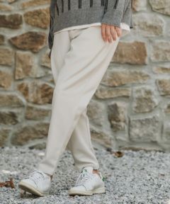 CAMBIO(カンビオ)】ストレッチTRサルエルテーパードパンツ | CAMBIO