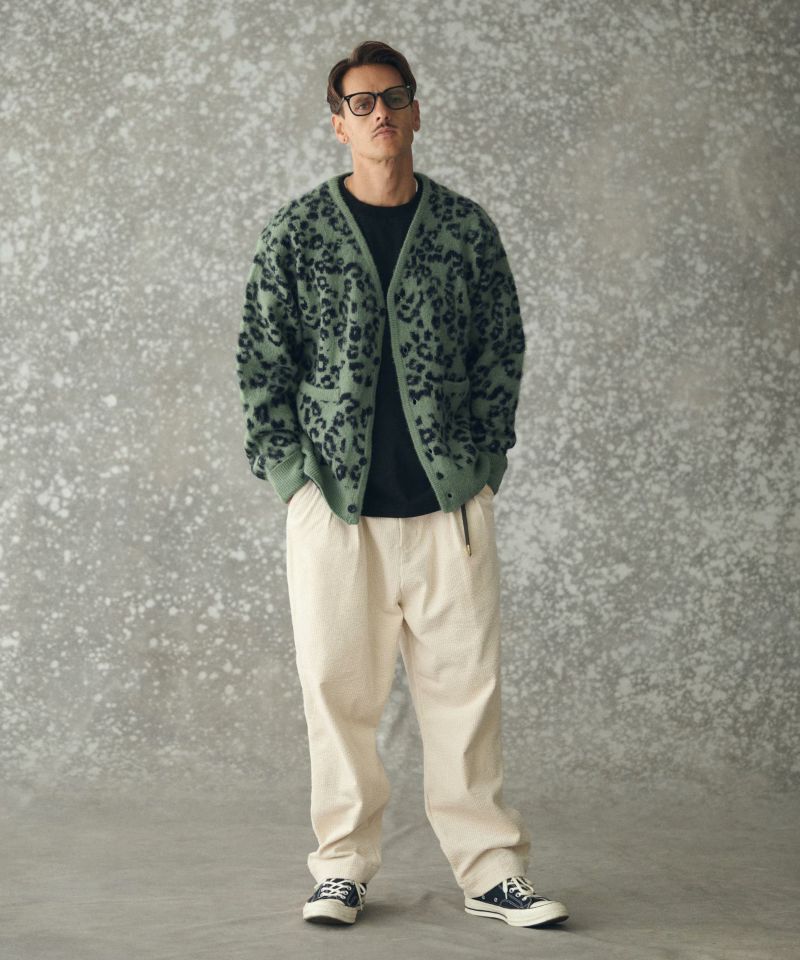 THEOREM(セオレム)】Mohair-like Leopard Cardigan レオパード