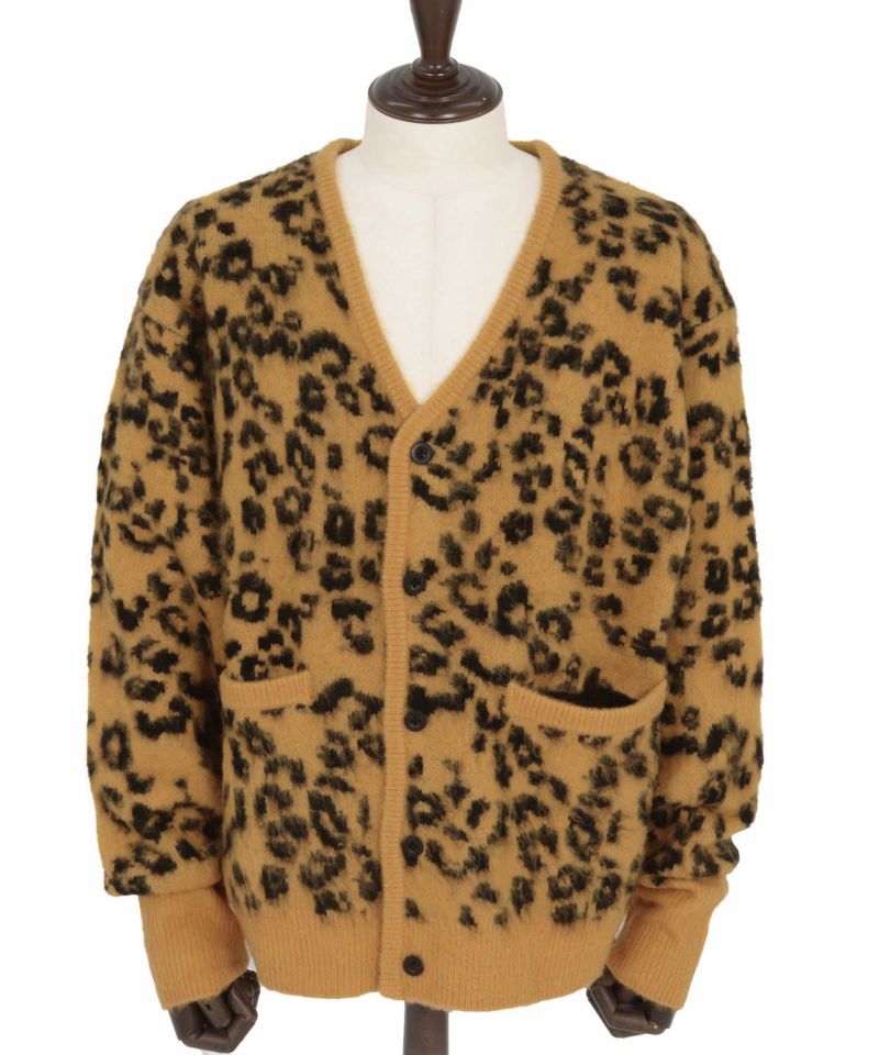 THEOREM(セオレム)】Mohair-like Leopard Cardigan レオパード