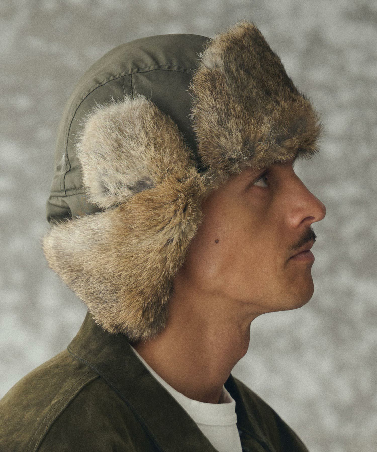 THEOREM(セオレム)】Rabbit Fur Flight Cap フライトキャップ(TRM25