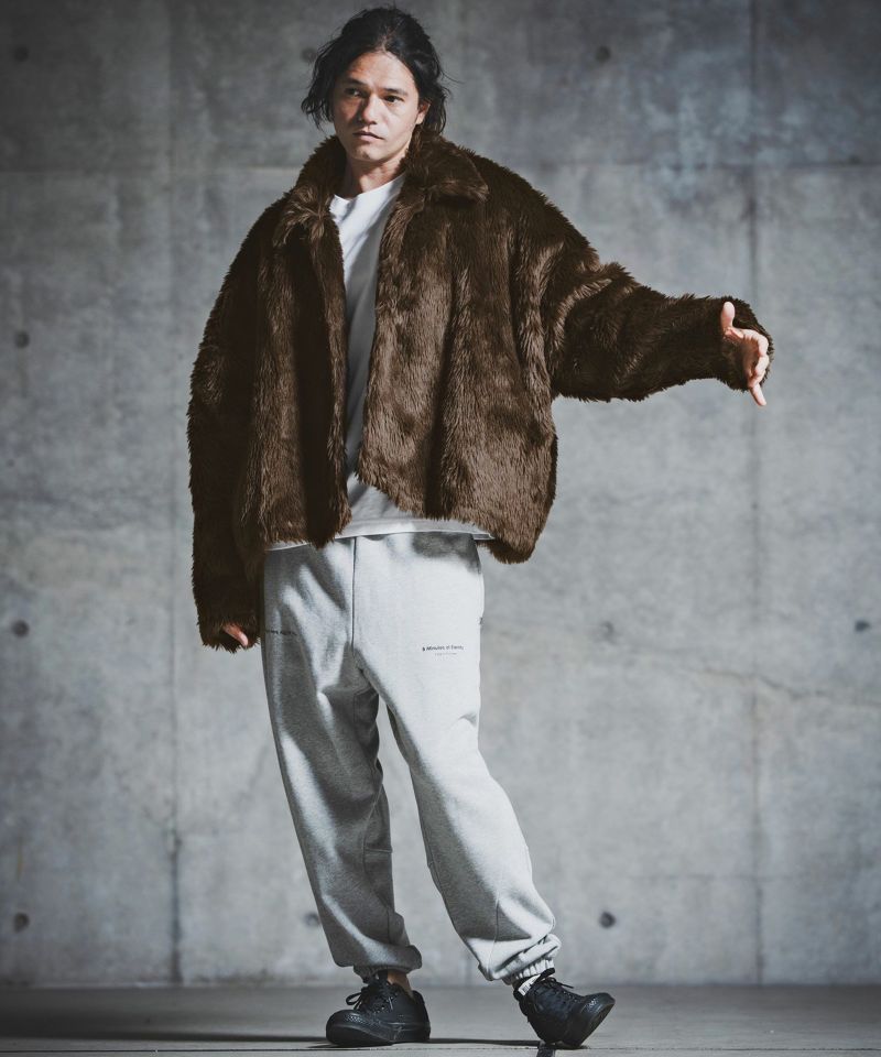 GLIMCLAP(グリムクラップ)】Shaggy Luxe Jacket フェイクファー