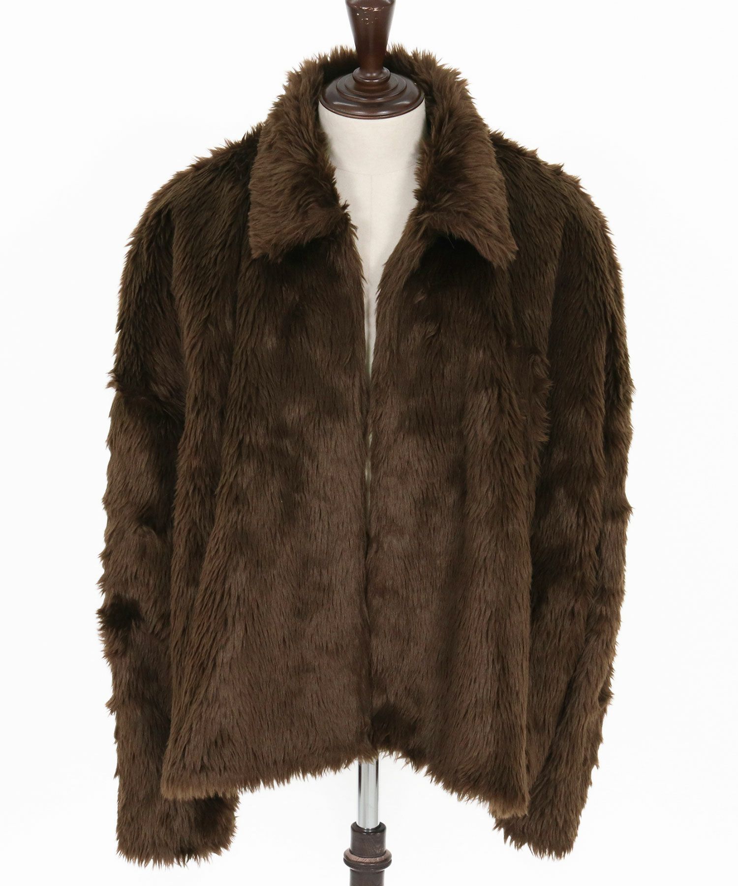 GLIMCLAP(グリムクラップ)】Shaggy Luxe Jacket フェイクファー