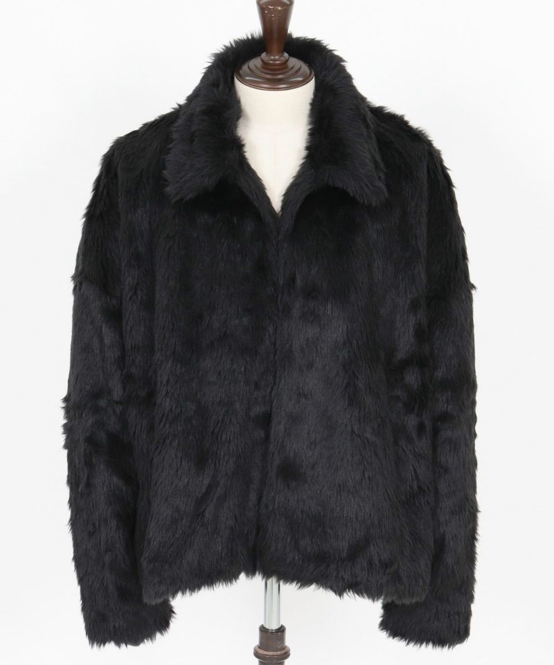 GLIMCLAP(グリムクラップ)】Shaggy Luxe Jacket フェイクファー