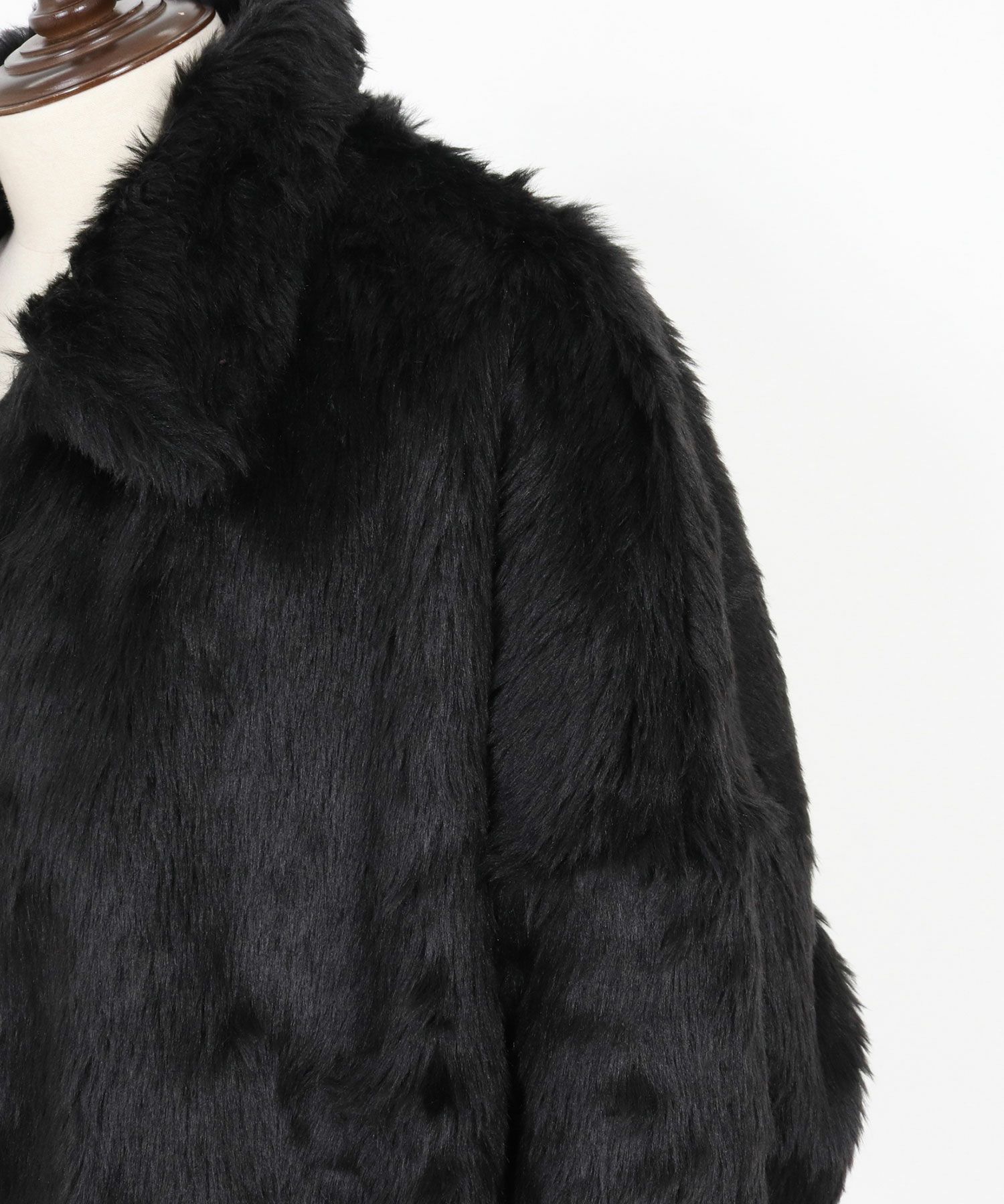 GLIMCLAP(グリムクラップ)】Shaggy Luxe Jacket フェイクファー