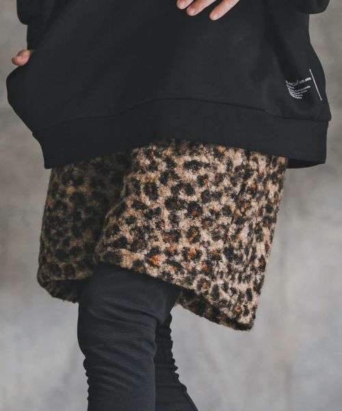 【GLIMCLAP(グリムクラップ)】【予約販売11月上旬～中旬入荷】Poodle Faux Fur Shorts ショートパンツ(192-063-gla-cf)