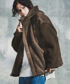 CAMBIO　ボアジャケット CAMBIO(カンビオ)】【予約販売9月下旬～10月上旬入荷