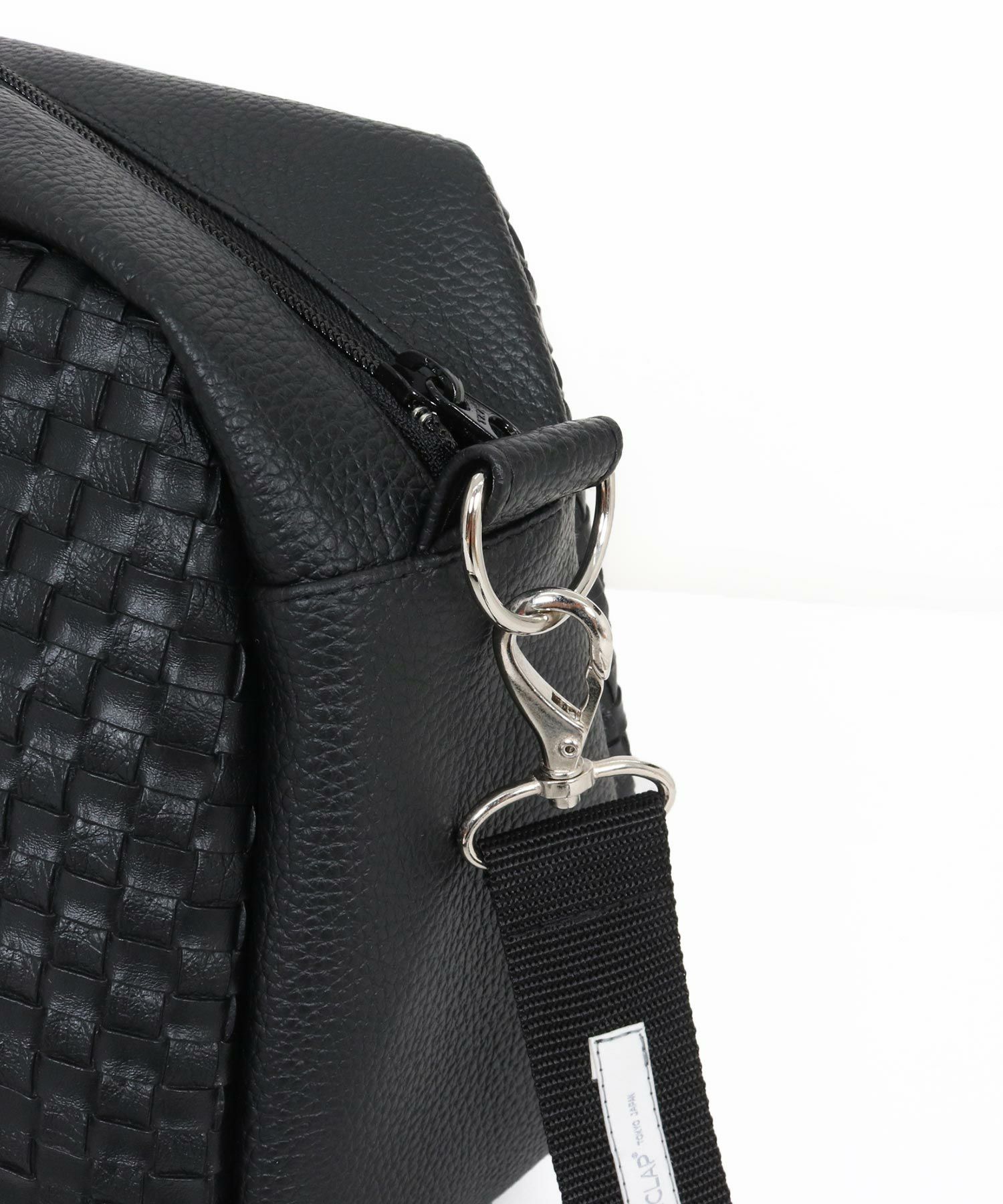 GLIMCLAP(グリムクラップ)】Synthetic Braided Shoulder Bag