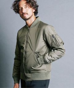 Magine(マージン)】NYLON THINSULATE ZIP MA-1 JKT 中綿ジャケット