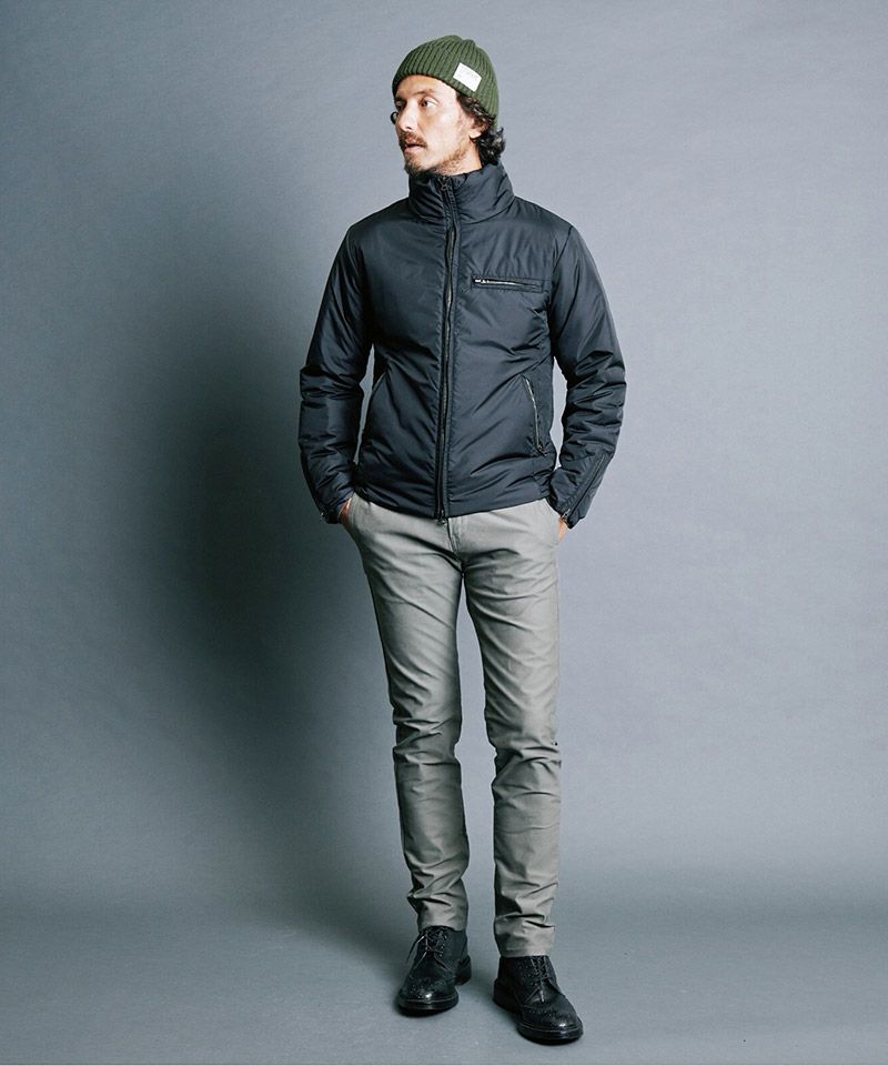 Magine(マージン)】NYLON THINSULATE STAND RIDER JKT ライダース