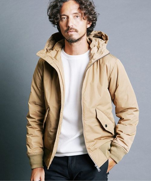 【Magine(マージン)】【予約販売12月中旬～下旬入荷】NYLON THINSULATE STAND HOOD MA-1 JKT 中綿フードジャケット(2534-003)