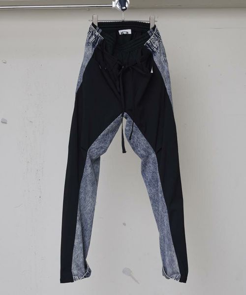 BODYSONG. リバーシブルパンツ デニム・オリーブ BODYSONG. リバーシブルパンツ デニム・オリーブ