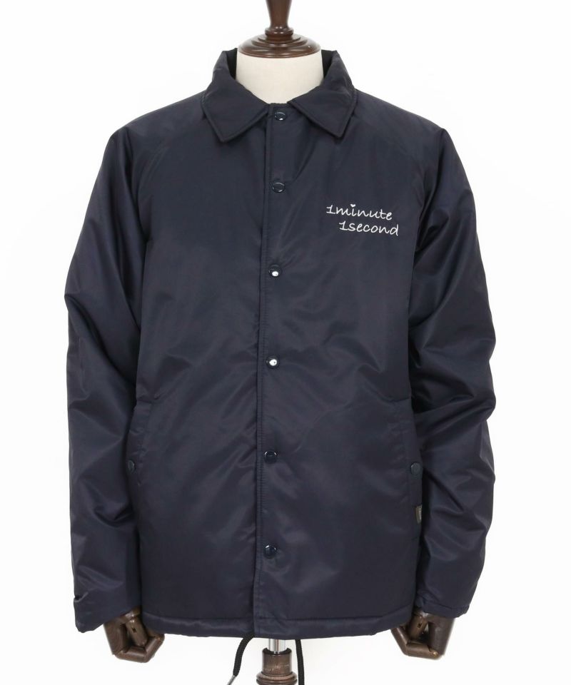 1minute 1second(ワンミニットワンセカンド)】back boa coach jacket