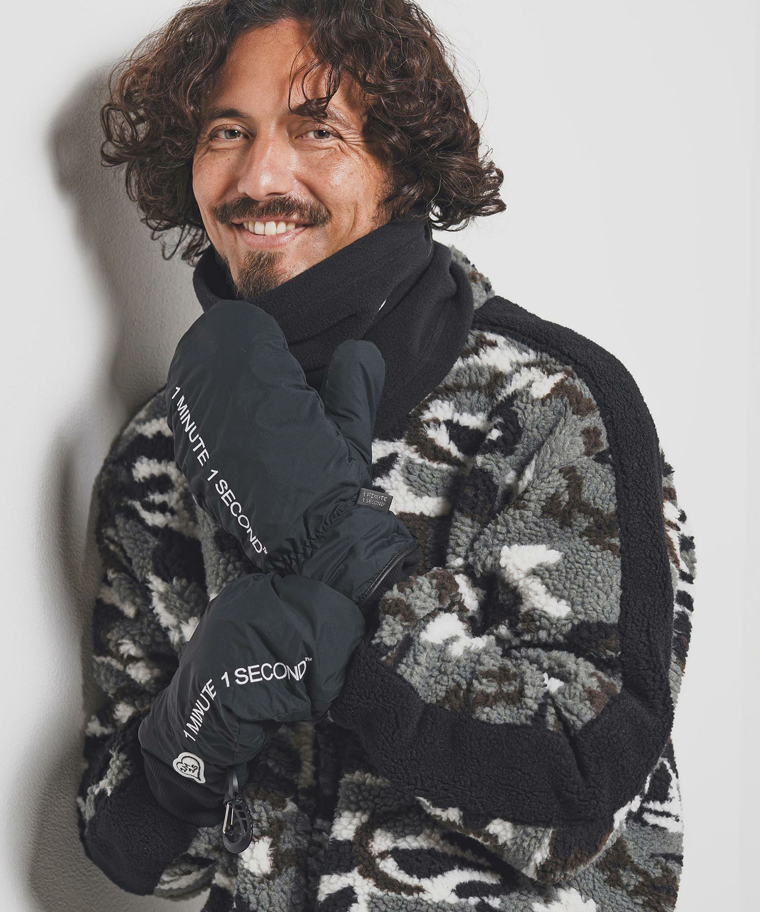 1minute 1second(ワンミニットワンセカンド)】1M1S mitten gloves