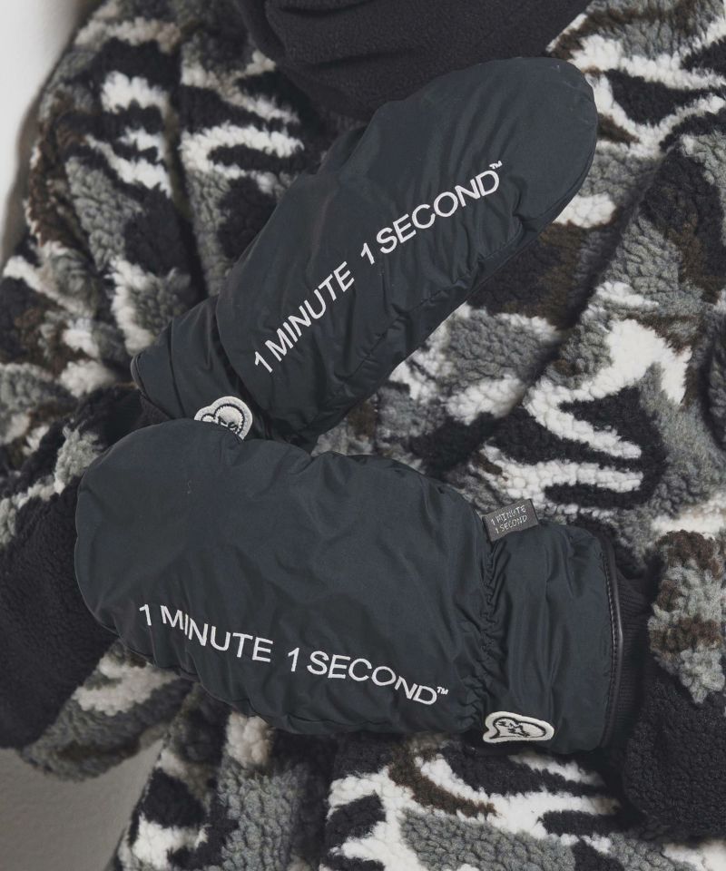 1minute 1second(ワンミニットワンセカンド)】1M1S mitten gloves