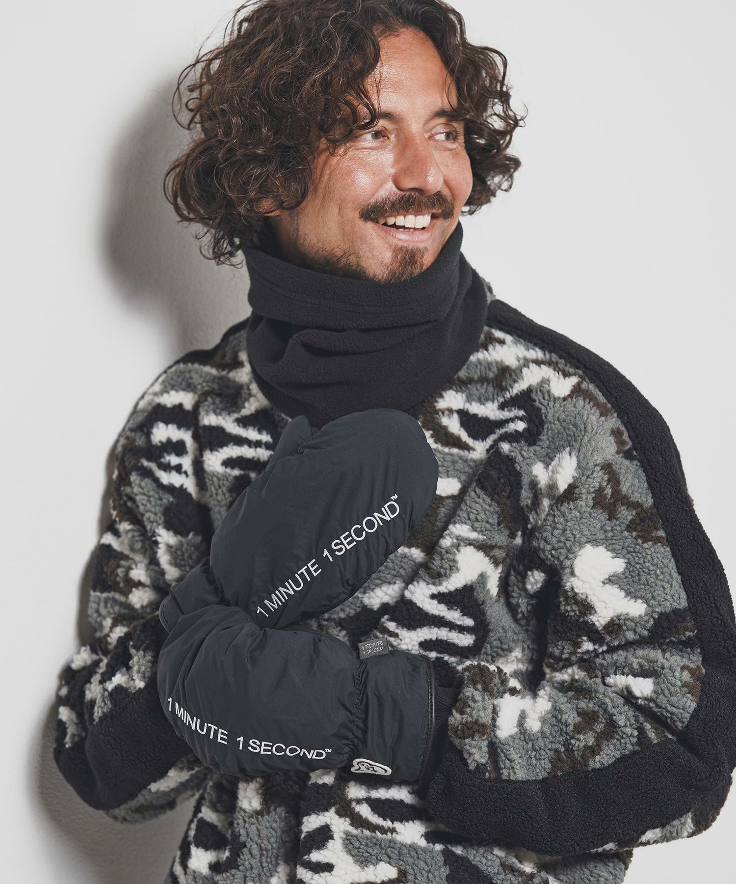 1minute 1second(ワンミニットワンセカンド)】1M1S mitten gloves