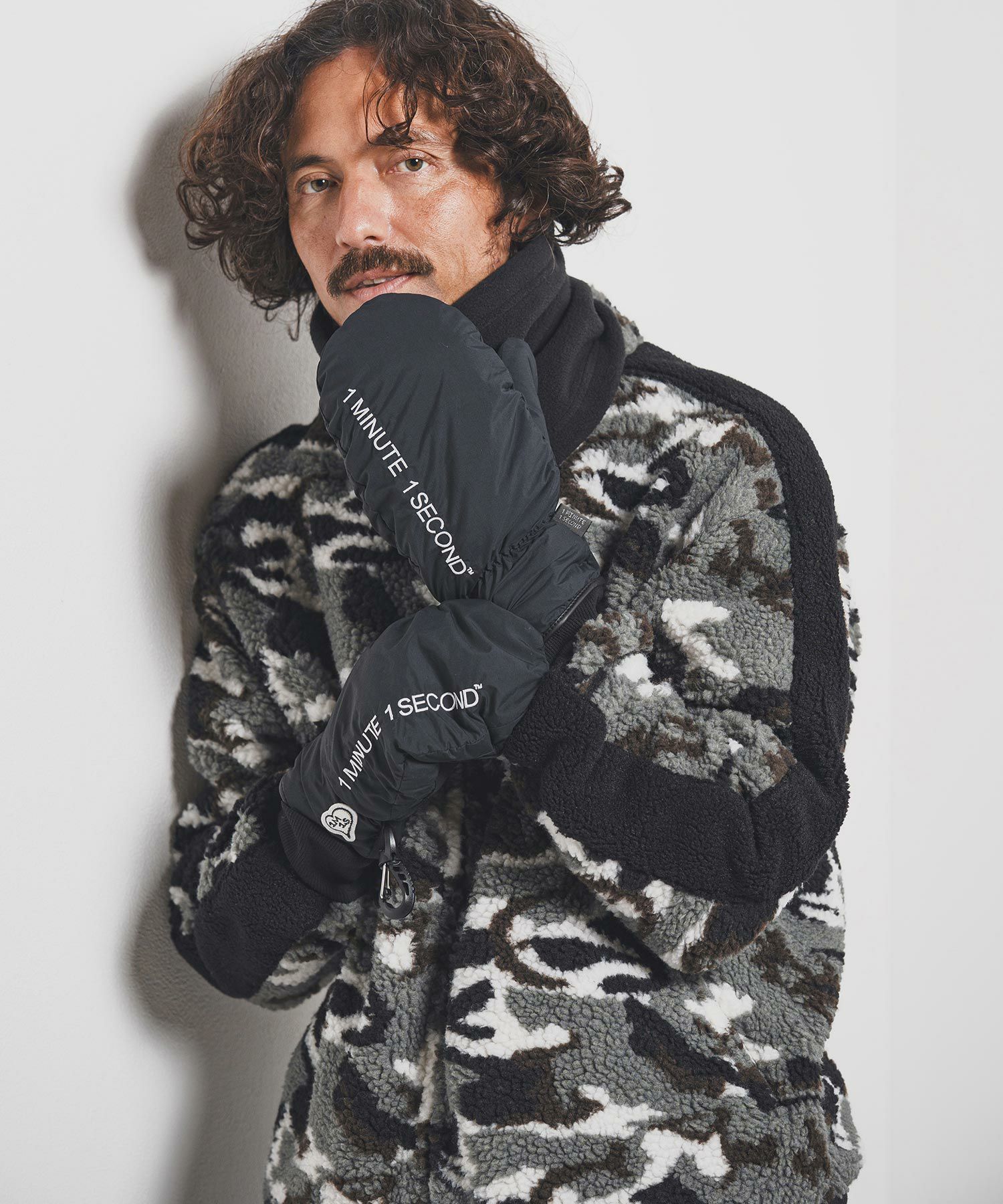 1minute 1second(ワンミニットワンセカンド)】1M1S mitten gloves