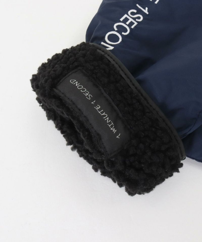 1minute 1second(ワンミニットワンセカンド)】1M1S mitten gloves
