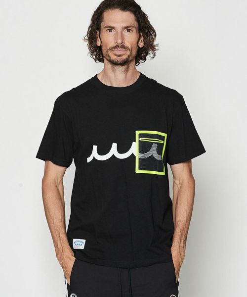 【ACANTHUS(アカンサス)】【予約販売5月中旬～下旬入荷】 Mesh Trimming Pocket Tee Tシャツ(MA2615)