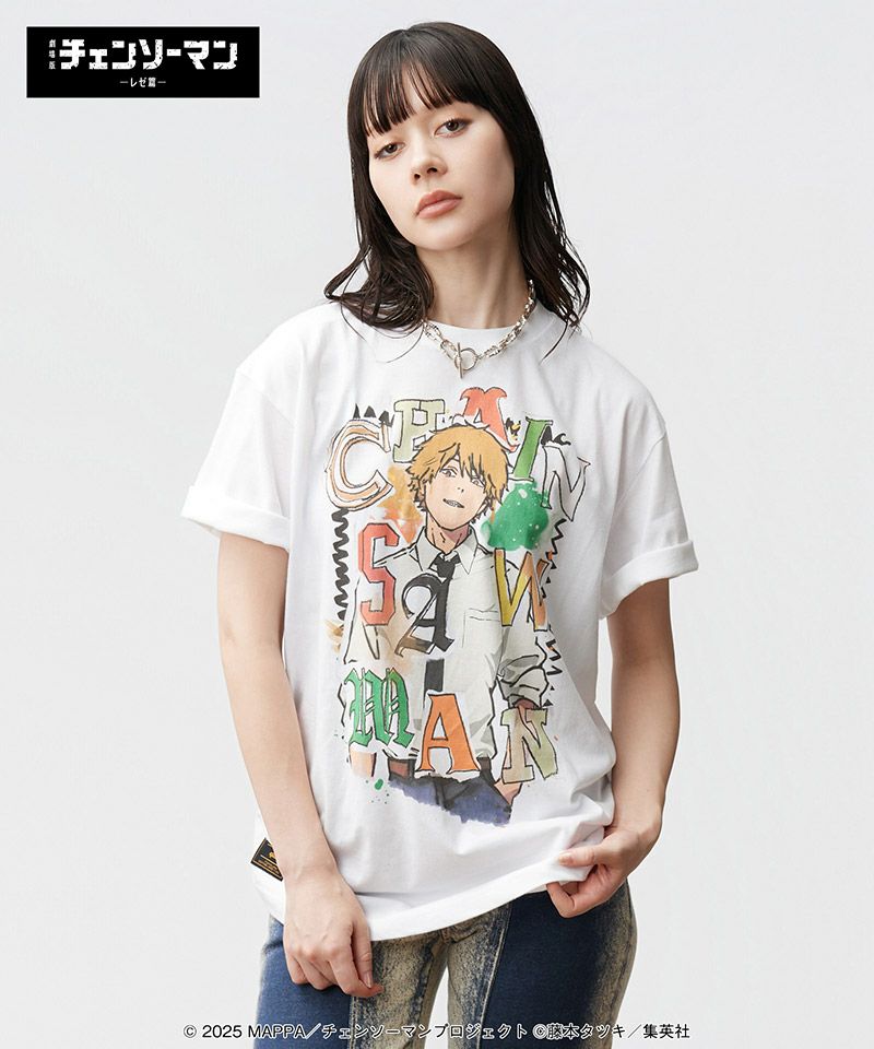 デンジ　チェンソーマン　Tシャツ glamb(グラム)】Denji T-shirt II デンジTシャツ2(GB0425-CM03