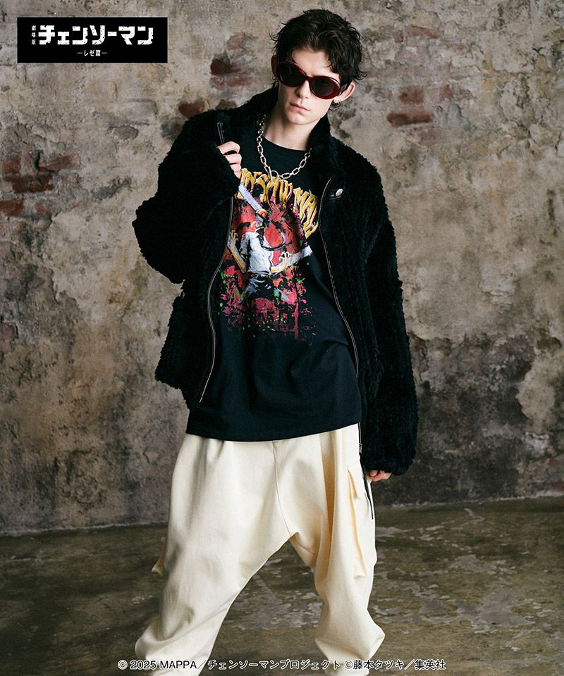 glamb(グラム)】Chainsaw Man Cutsew チェンソーマンカットソー(GB0425