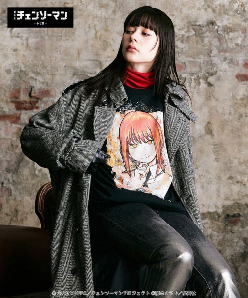 【glamb(グラム)】【予約販売11月下旬～12月上旬入荷】Makima T-shirt II マキマTシャツ2(GB0425-CM08)