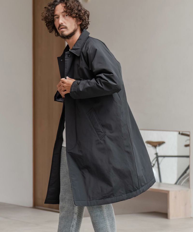 CAMBIO(カンビオ)】ロクヨンクロス中綿ステンカラーコート(CAM-7354