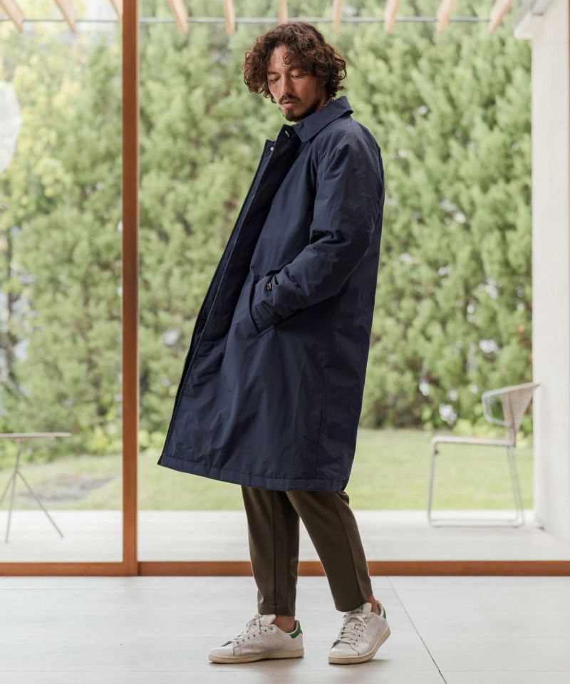 CAMBIO(カンビオ)】ロクヨンクロス中綿ステンカラーコート(CAM-7354