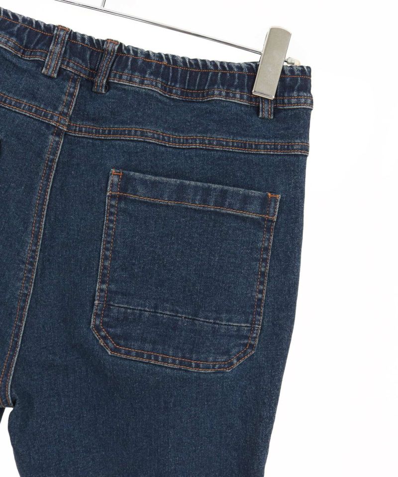 CAMBIO(カンビオ)】裾ZIPデニムテーパードパンツ(HLCM0221) | CAMBIO