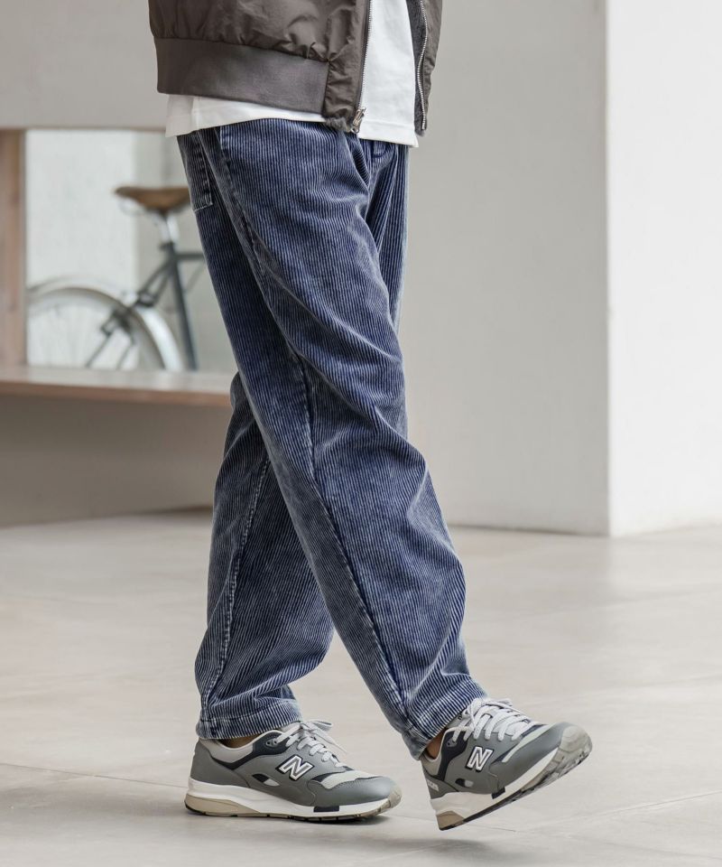 【CAMBIO】コーデュロイパンツ試着のみ CAMBIO(カンビオ)】Corduroy Wide Straight Pants コーデュロイ