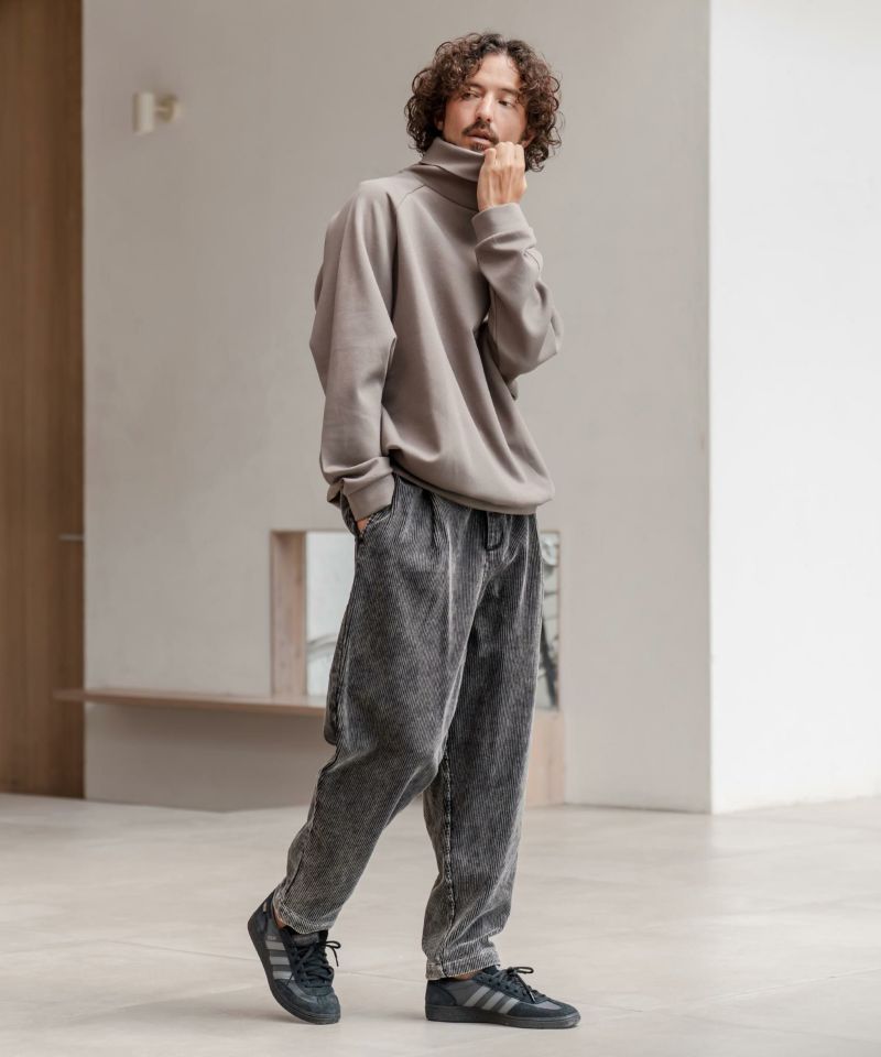 【CAMBIO】コーデュロイパンツ試着のみ CAMBIO(カンビオ)】Corduroy Wide Straight Pants コーデュロイ