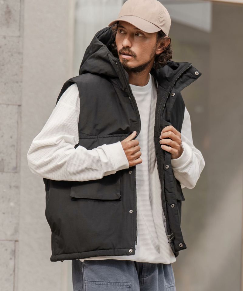 ロージーモンスター　中綿　ベスト マージー ベスト カインド フリース(7052M)｜カナダグース (CANADA